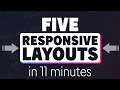 Useful & Responsive Layouts, no Media Queries required