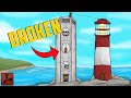 I Built a BROKEN base INSIDE of lighthouse on Rust | SOLO SURVIVAL