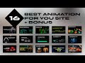 16 best animation for your site | HTML, CSS, JQUERY & GSAP