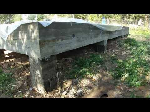 Дом на уклоне своими руками