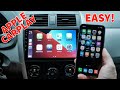 HOW TO INSTALL APPLE CARPLAY(ANDROID AUTO) ON YOUR ANDROID HEAD UNIT