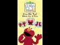 Elmo's World: Elmo Has Two! Hands, Ears & Feet (2004 VHS) (Higher Quality)