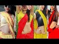 #Indian #hottest #desi #girls #navel #show #with #saree  #in #tik tok #Vigo #video #vmate video.
