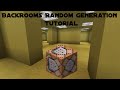 Backrooms Random Generation Command Block Tutorial - Minecraft Bedrock - NO MODS NEEDED