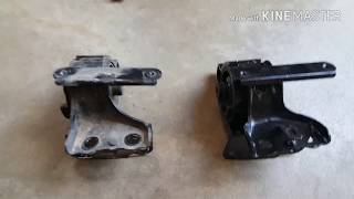2001 Toyota Corolla drivers side engine/transmission mount replacement