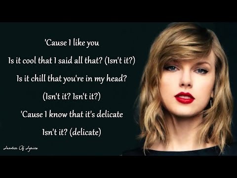 Download Taylor Swift - DELICATE (Lyrics) free