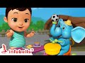 Hathi Raja Kahan Chale - Playing with Toys | Hindi Rhymes for Children | Infobells #hindirhymes