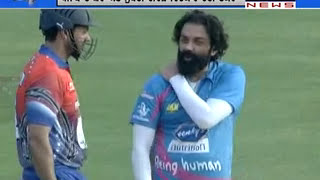Punjab De Sher vs Mumbai Heroes Cricket Match | Celebrity Cricket League Exhibition Match 2015