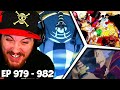 One Piece Episode 979, 980, 981, 982 Reaction - JIMBEI IS BACK!
