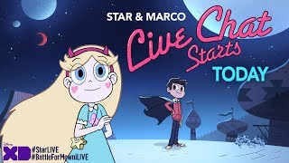 #StarLIVE w/Star & Marco!!! | Star vs. the Forces of Evil | Battle for Mewni