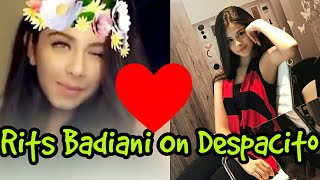 Rits Badiani Cute Moves on Despacito Song||You Will Love Her Expressions||MUST WATCH