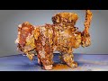 100 Years Underground! Rusty Antique MEAT GRINDER Restoration