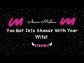 Wife ASMR- Getting into shower with Her. Things get spicy 🌶️ #asmr #wifeasmr #femaleloveasmr