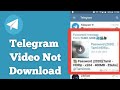 How To Fix Telegram Video Not Downloading / Telegram Download Problem In Tamil