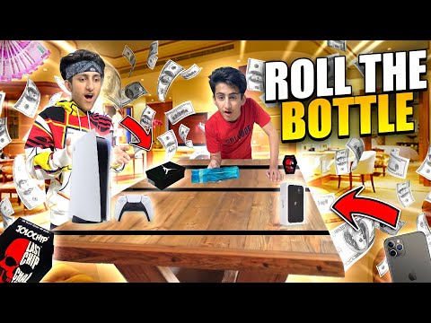 Roll The Bottle Challenge Win iPhone 1 Lakh Cash 💵 Funny Tik Tok Game Garena Free Fire