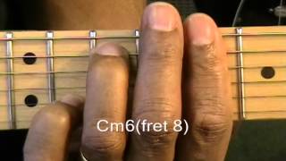Doobie Brothers Long Train Running Style Guitar Chord Shape Tutorial #8 EricBlackmonGuitar