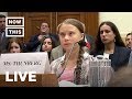 Greta Thunberg Testifies Before U.S. Congress | NowThis