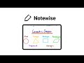 Introducing Notewise: Your Ultimate Note-Taking Companion