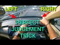 Left side judgement explanation in car| Right side perfect judgement trick|@rahul_arora
