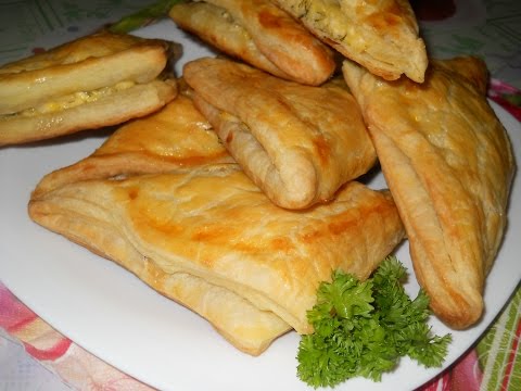 рецепты хачапури из слоеного теста с сыром в духовке