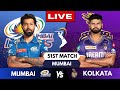 IPL Live: MI vs KKR, Match 51 | Live Scores & Commentary | Mumbai Indians Vs Kolkata Knight Riders