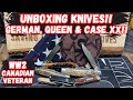 Unboxing Vintage Knives! WW2 Veteran, Stag Handle Queen, and Case XX!