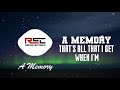 REC (RED EYE CREW) - A MEMORY (lyrical video)