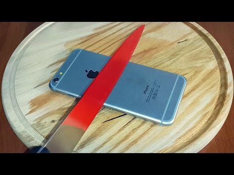 РАСКАЛЕННЫЙ НОЖ в 1000 ГРАДУСОВ VS. АЙФОН 6S