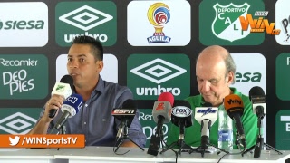 Rueda de prensa de Cali con Álvaro Martínez y Héctor Cárdenas