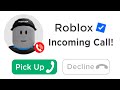I Called Roblox!