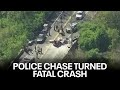 3 dead in police chase-turned fatal crash possibly connected to Lululemon theft in PA