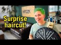 Wheel of Fortune Haircut! 😱 Surprise Pixie Transformation
