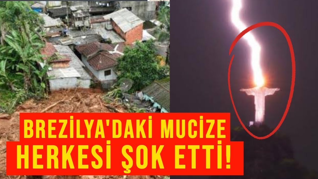 Brezilya’da Şok: “Allah’ın Gazabı” Üzerlerine Böyle İndi!