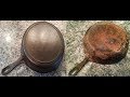 Download Vintage Cast Iron Overhaul from Cruddy to Like New - Part 1 mp4 3gp mp3 videos - waplic