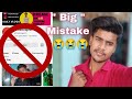 My YouTube channel 🚫 || Big Mistake 😭❌🖤|| 109/days vlog challenge by creatorajeet