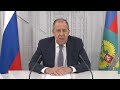 US and NATO on the Verge of Causing Nuclear War - Sergey Lavrov - English Subtitles