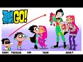 Teen Titans Go Growing Up EVOLUTION | Cartoon Wow