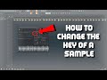 How to change the key of a sample in FL Studio - Tutorial