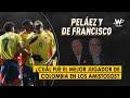 ¿Cuál fue el mejor jugador de Colombia en los amistosos?