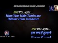Hum Yaar Hain Tumhaare Karaoke With Scrolling Lyrics Eng. & हिंदी