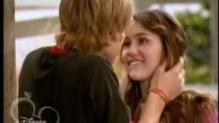 Miley and Jake The Kiss