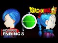 Dragon Ball Super - Ending 8 [4K 60FPS | Creditless | CC]