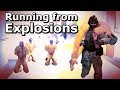 CS:GO - Can You Escape a BOMB Explosion in 1 SECOND?