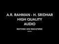 Roja  Puthu Vellai Mazhai | High Quality Audio | A.R. Rahman