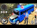 Police Bus Driver Simulator Driving 2024 - Offroad Coach Hill Dangerous Duty - Android GamePlay
