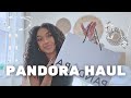 HUGE PANDORA HAUL | pearls, pear shape, pavé, layering necklaces and me charms