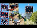 Level Crossings & Trains on the Romney, Hythe & Dymchurch Railway (May 2022, 95th Anniversary Gala)