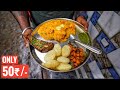 Pure Veg Khichdi Thali Only 50₹/- | Cheapest Food Of Kolkata | Street Food India