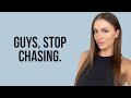 4 Reasons You Need To STOP Chasing Her (YOU'RE WASTING YOUR TIME!) | Courtney Ryan