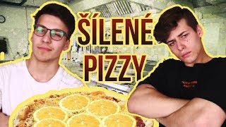 KYSELÁ PIZZA?! - Šílené pizzy | Marty & FIlda